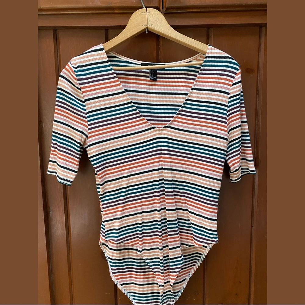Striped one piece